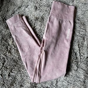 Gymshark Print Pink leggings